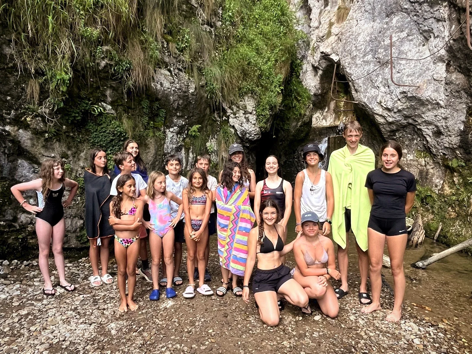 Excursión del campamento al monte alavés